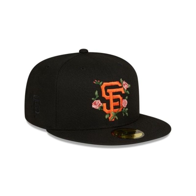 Sapca New Era San Francisco Giants MLB Bloom 59FIFTY Fitted - Negrii